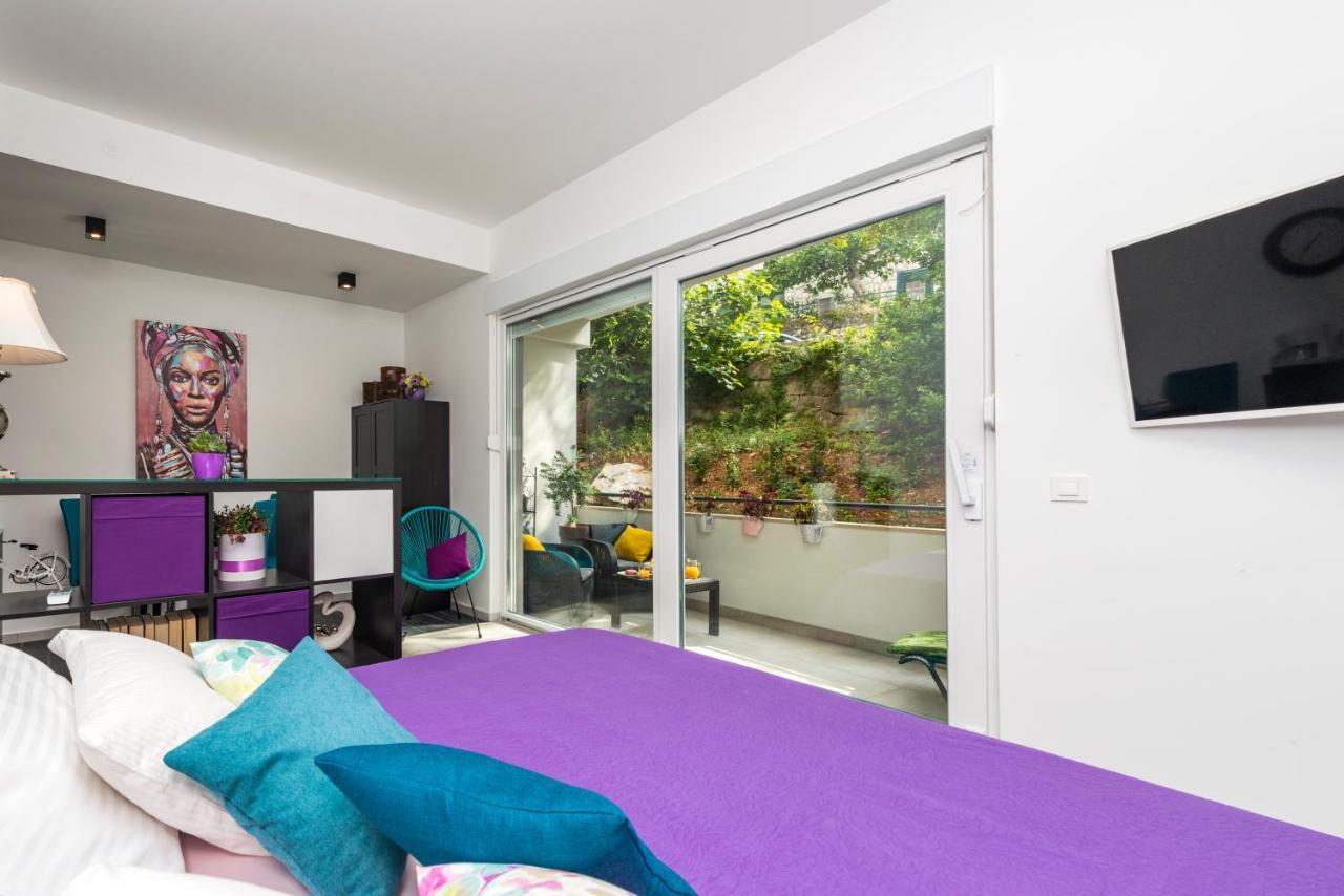 Free Parking Marli 5 - Studio Apartment Dubrownik Zewnętrze zdjęcie